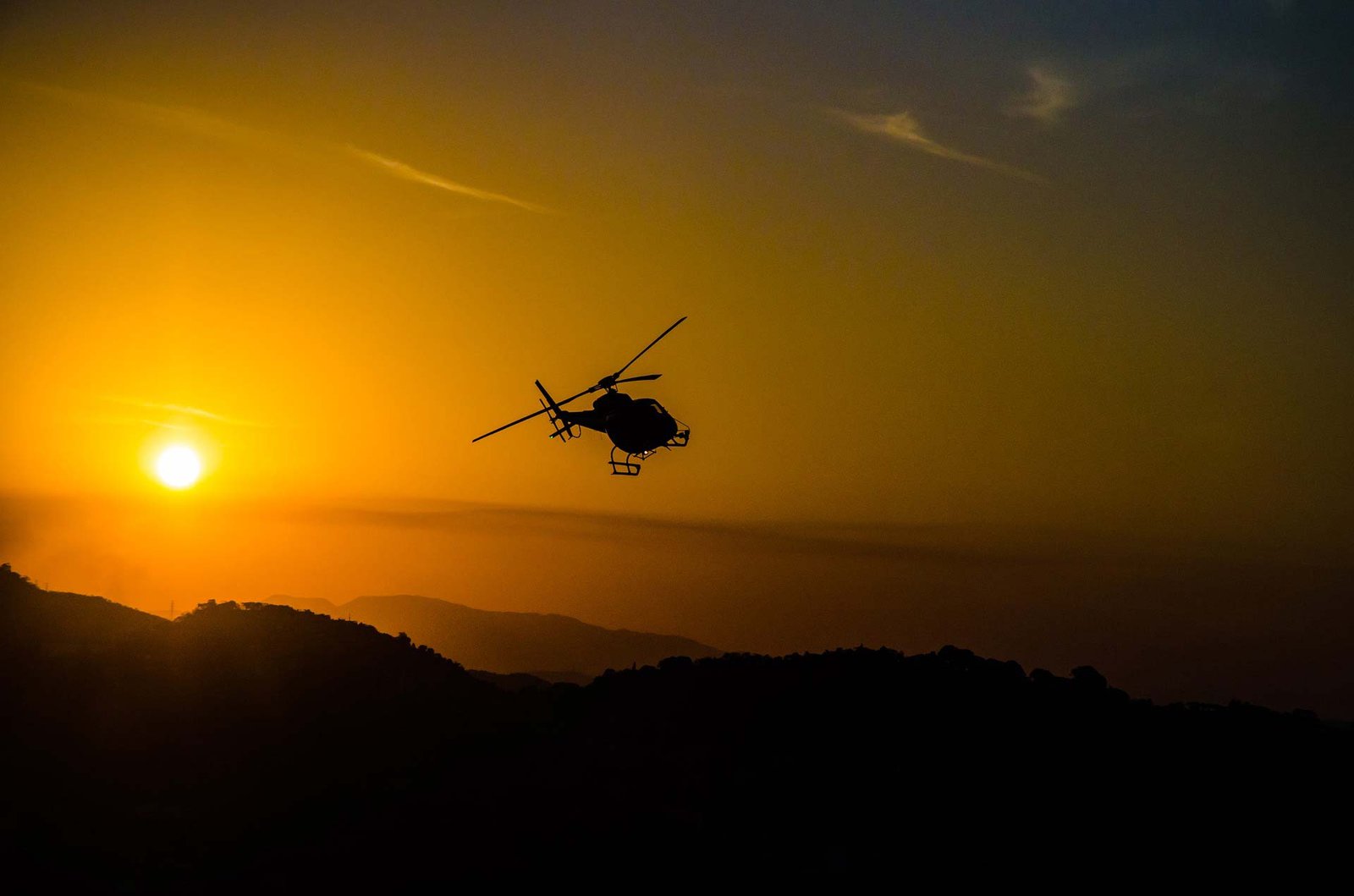 Sunset | Rio Helicopters
